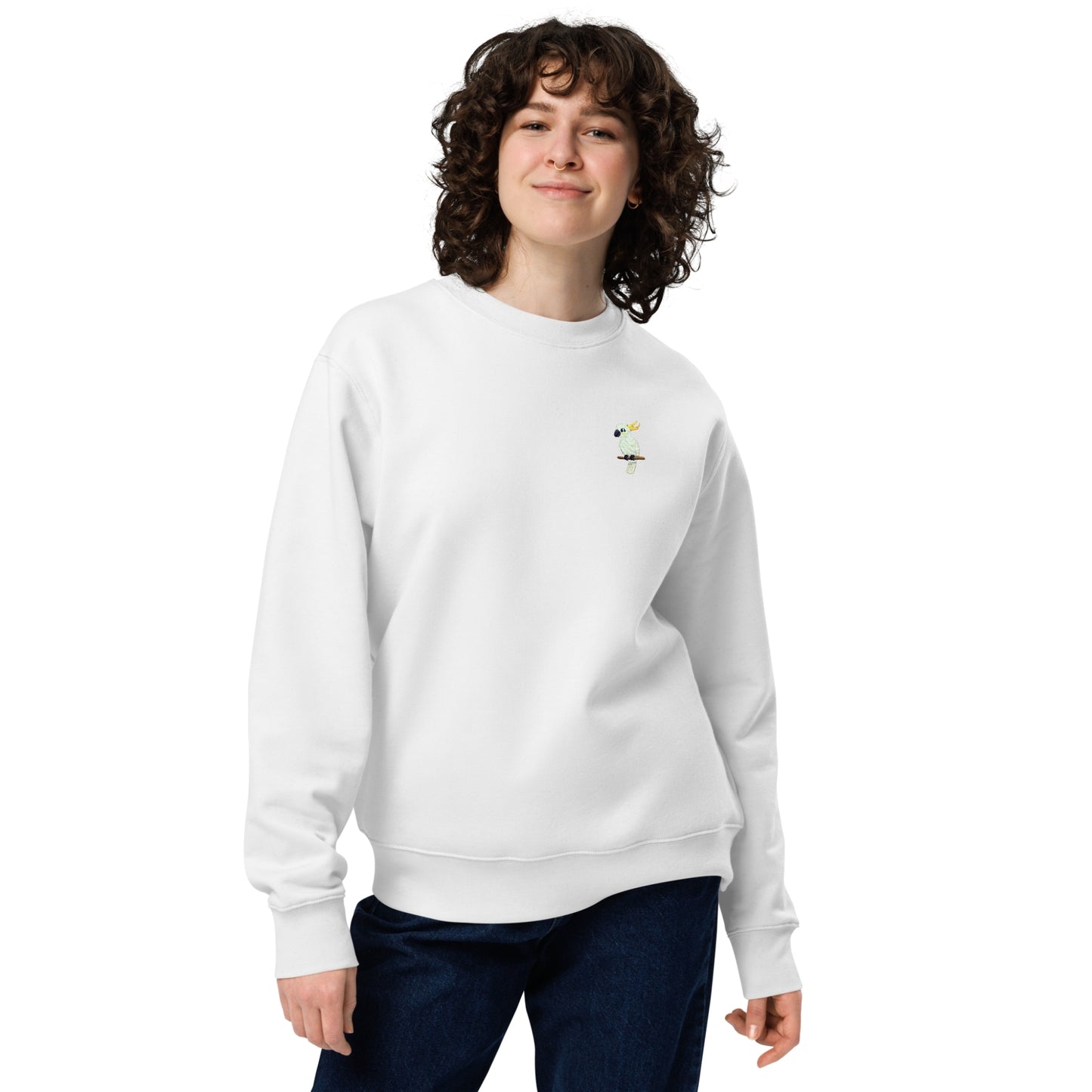 Enthusiasm Sweatshirt - Yellow-crested Cockatoo