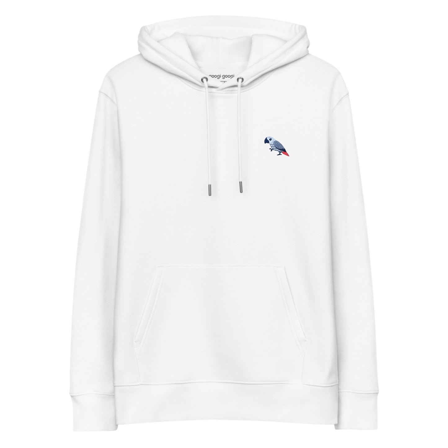 Intelligence Hoodie - African Grey Parrot