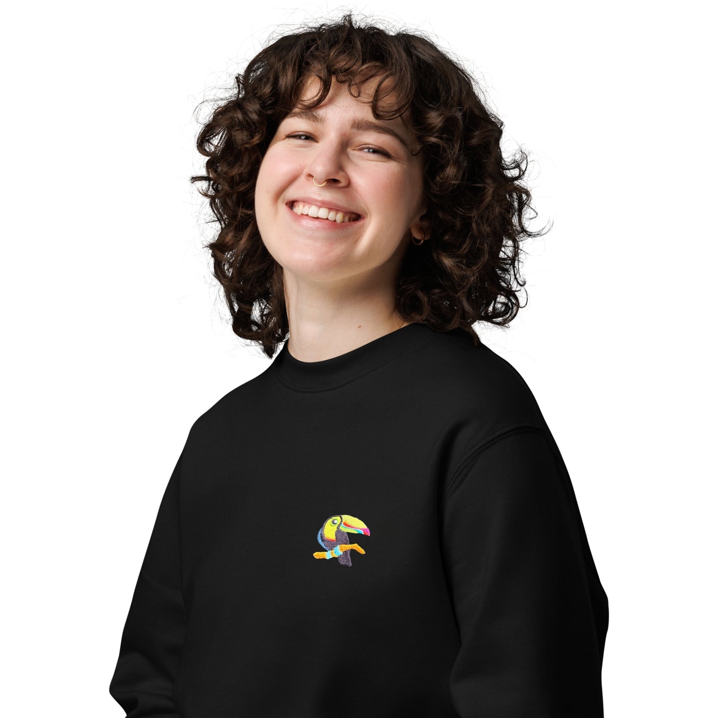 Creativity Sweatshirt - Keel-billed Toucan