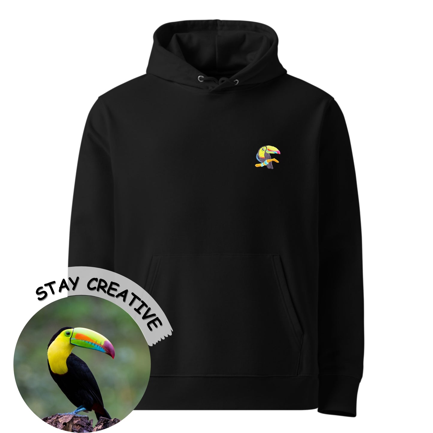 Creativity Hoodie - Keel-billed Toucan