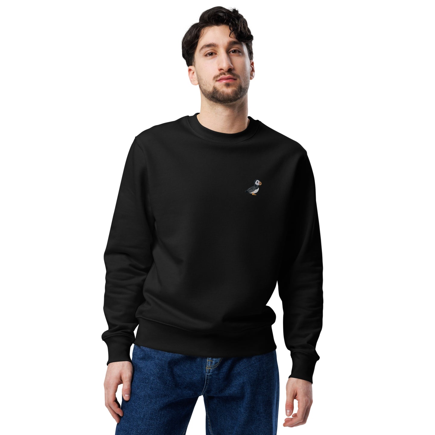 Unisex premium Sweatshirt - Atlantic Puffin