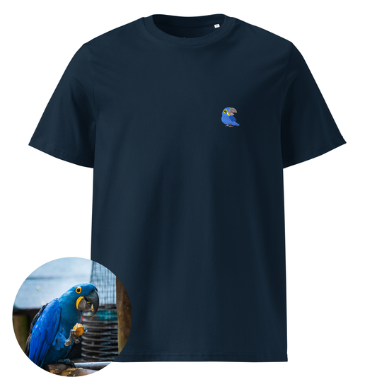 Unisex premium T-shirt - Hyacinth Macaw