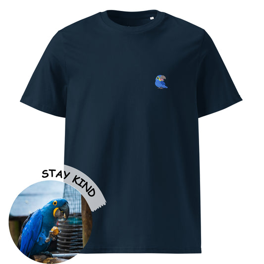 Kindness Tee - Hyacinth Macaw