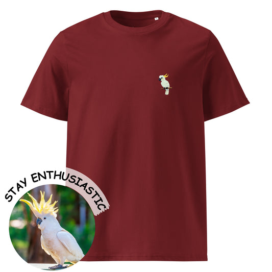 Enthusiasm Tee - Yellow-crested Cockatoo