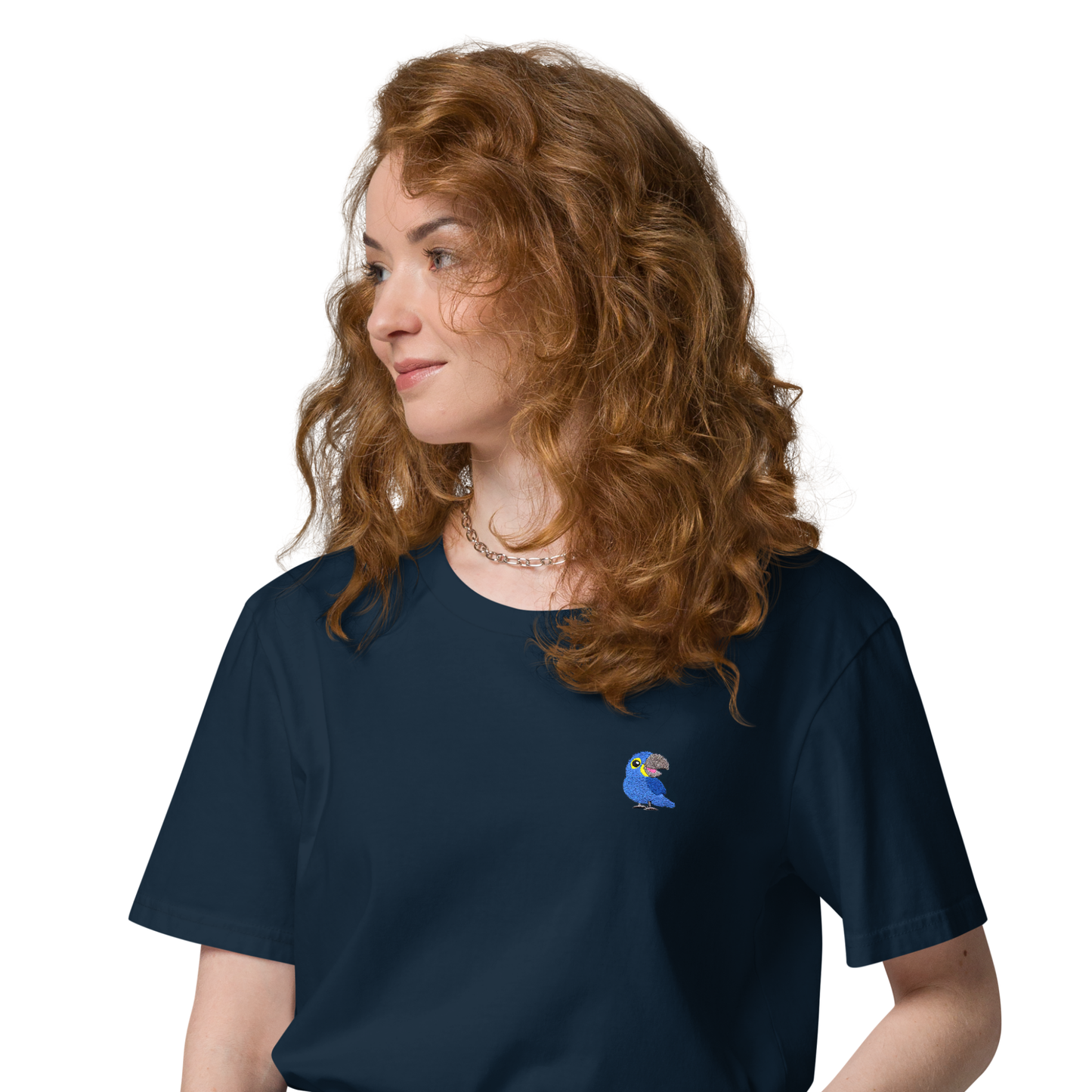 Unisex premium T-shirt - Hyacinth Macaw