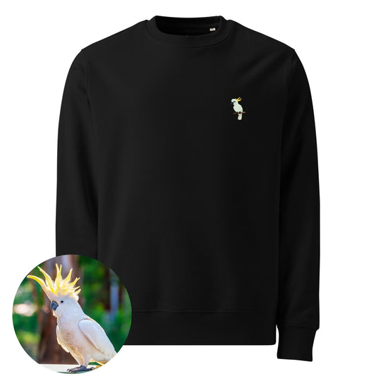 Unisex premium Sweatshirt - Yellow-crested cockatoo