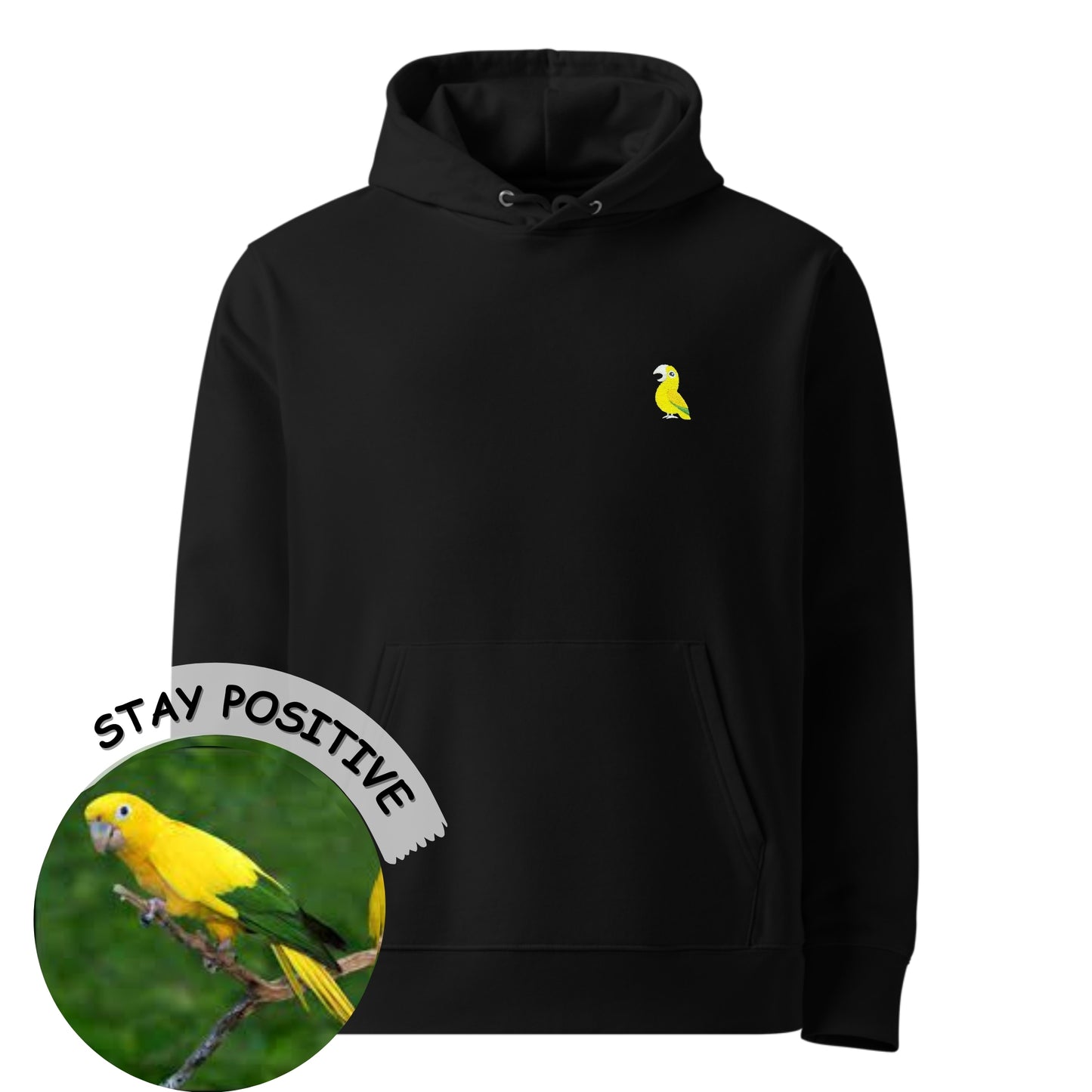 Positivity Hoodie - Golden Conure