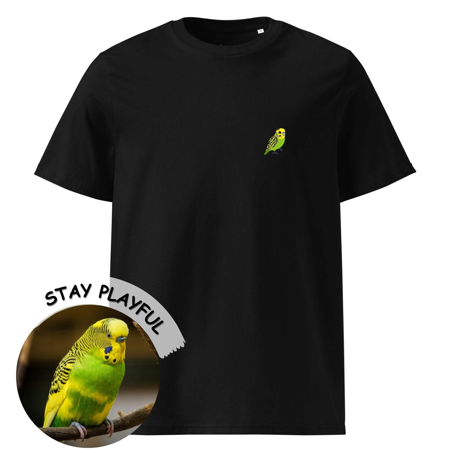 Playfulness Tee - Budgie