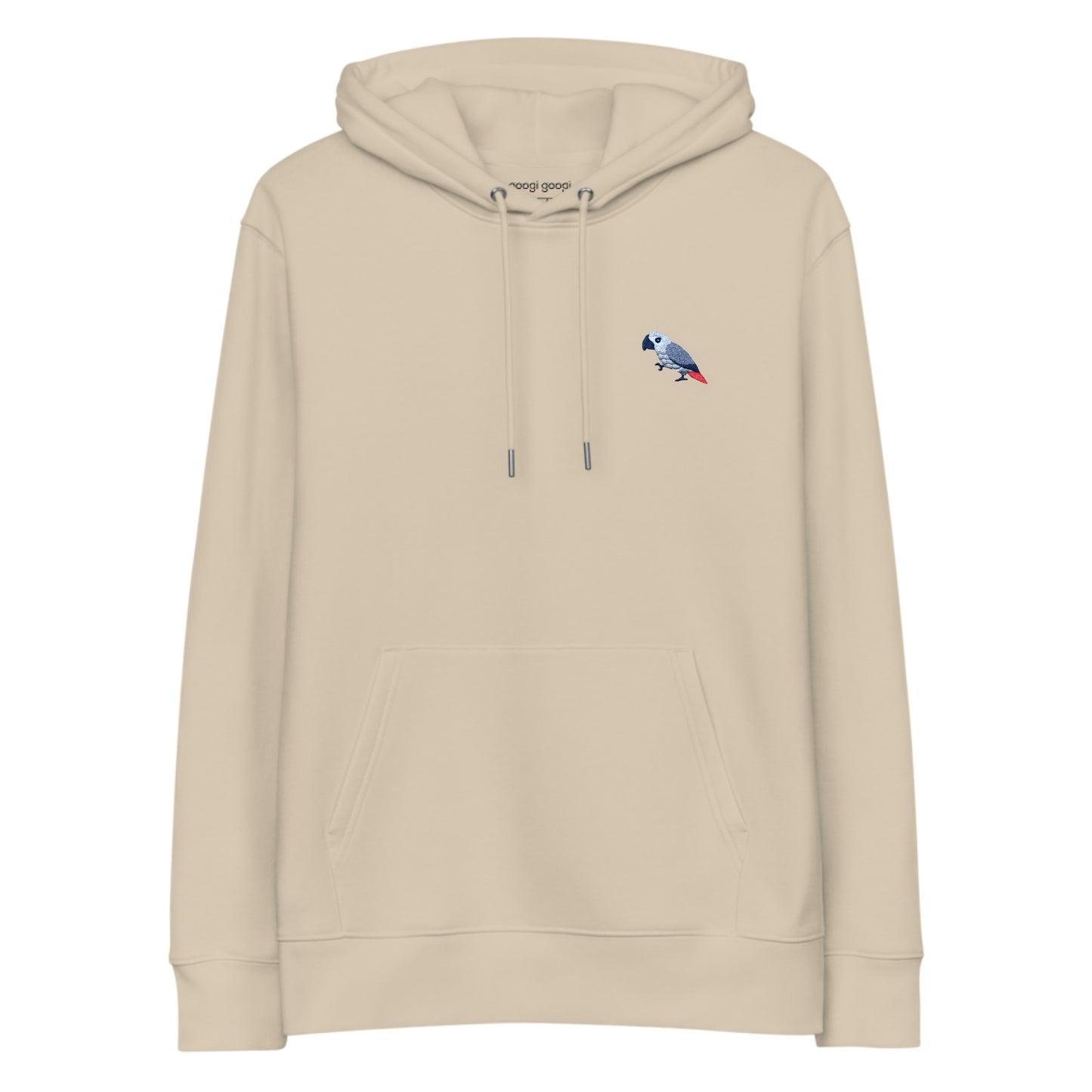 Intelligence Hoodie - African Grey Parrot